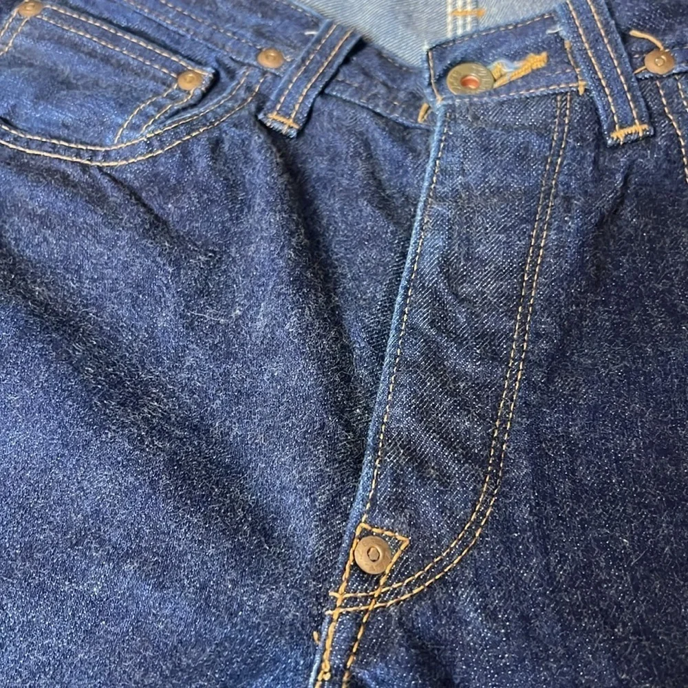 Lee 1101 1930s Reproduction Selvedge Jeans 30x33 Made in Japan Hair-On-Hide